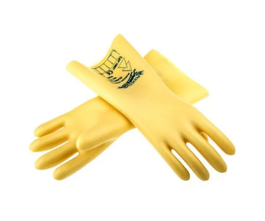 63-7605-07　BM Polyco Electricians Gloves Latex电气安全手套，尺寸10 Brown　RE2360/10