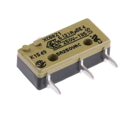 63-7567-09　NO/NC Plunger Microswitch,6A@250 V ac　XCG8-Z1