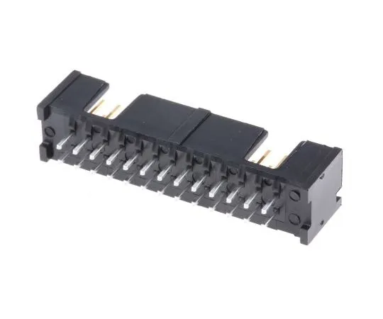 63-7553-96　TE ConnectivityAMP-LATCH系列，2.54毫米间距，26道2列铺装直线板报头，通孔　5103308-6