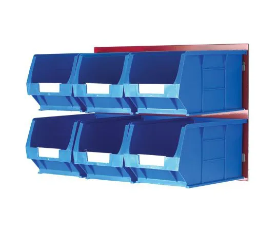 63-7537-75　RS PRO Blue, Red PP罗浮板存储单元，300mm x 455mm　424-5409
