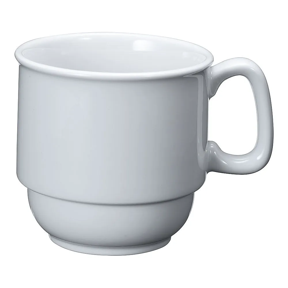 62-6858-16　High Strength Porcelain White Stacking Mug　WH-003