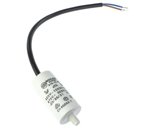 63-7519-54　Ducati Engia 5μF聚丙烯电容器PP 400→500Vac±5%公差螺母4.16.10系列　4.16.10.08.14