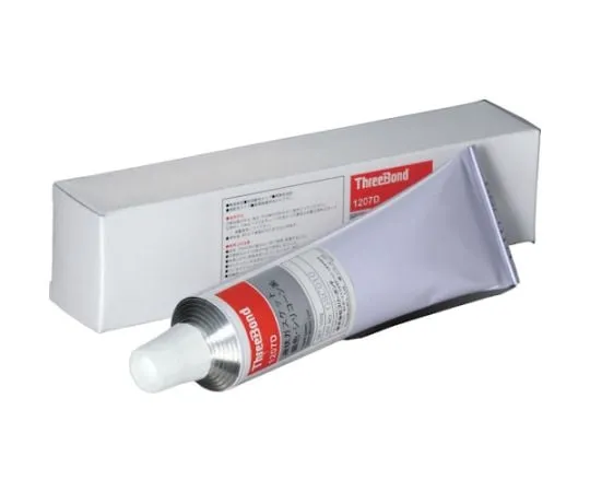 67-5658-19　Liquid Gasket TB1207D Silicone Industrial Sealant Aluminum Color 150 g Heat Resistant/Cold Resistant/Fast Curing Type (1207DC)　TB1207D-150
