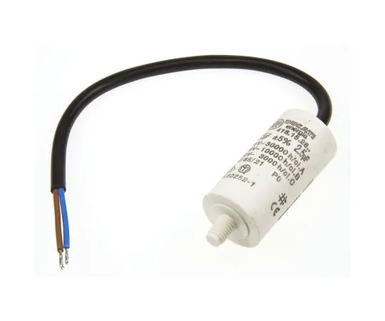 63-7538-56　Ducati Engia 2.5μF聚丙烯电容器PP 400→500Vac±5%公差螺母4.16.15系列　4.16.15.28.14