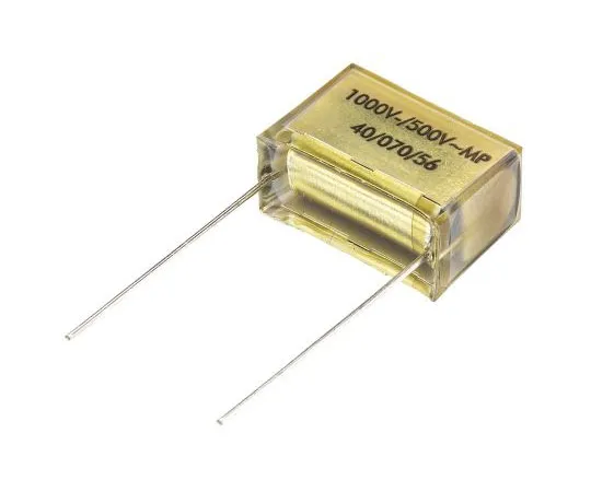 63-7533-13　KEMET纸张电容器100nF1 kV直流，500 V交流±10%耐受性PME261通孔+100°C　PME261JC6100KR30