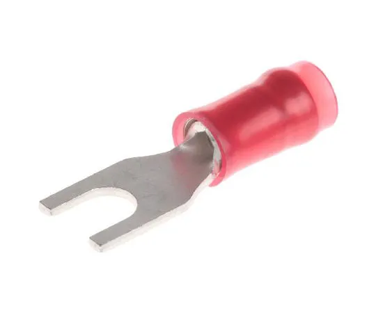 63-7681-37　TEConnectivityPIDG系列绝缘压痕铁锹连接器，0.3mm2至1.4mm2,22AWG至16AWG,M3.5螺柱尺寸尼龙，红色　34541