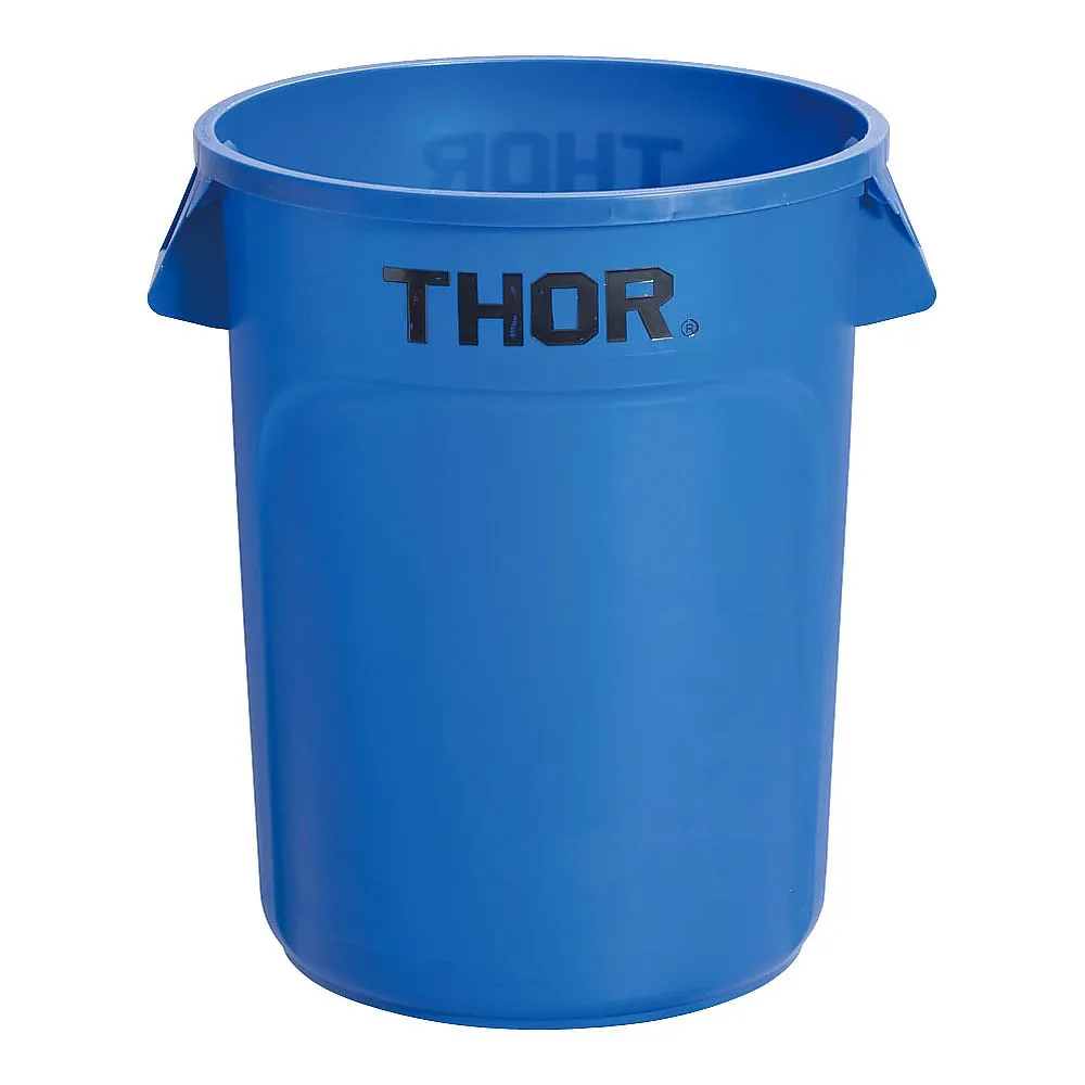 62-6615-35　Trust Round Container 121 L Blue　1013