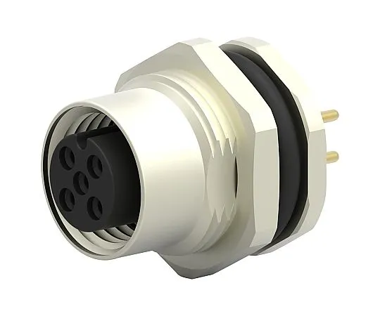 65-1636-77　Sensor Connector M 12 RCPT4 POS Panel　T4141012041-000