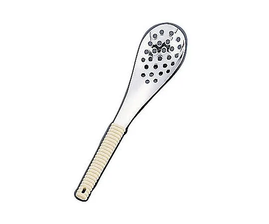 62-6790-47　18-8 Flavor Douraku Renge Spoon Portrait Ivory