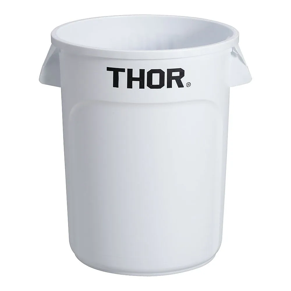62-6615-31　Trust Round Container 121 L White　1013