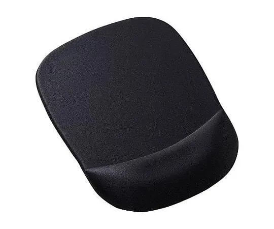65-3891-47　180x243x24.0mm [w/wrist rest] Mouse Pad (Black)　EA764-151A
