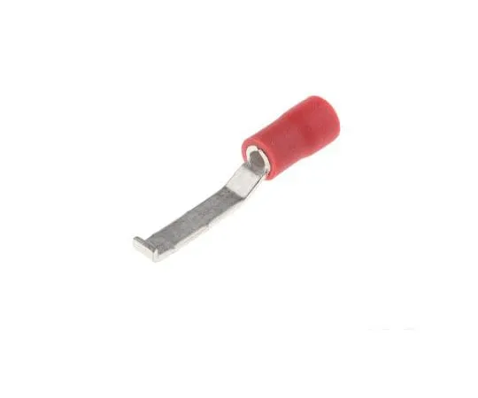 63-7646-34　RS PRO钩型绝缘压痕刀片端子16.8mm刀片长度，0.5mm2至1.5mm2,22AWG至16AWG,红色　624-1213