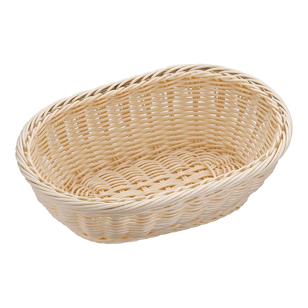62-6581-84　Resin basket small size white　91-071A