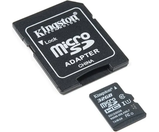 67-0359-07　microSD Card with Adapter-32GB(Class10)　COM-14832