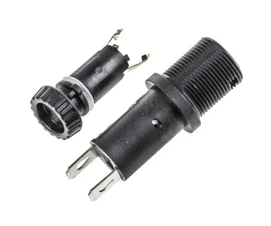 63-7495-69　Schurter FPG2系列16A手动盖板安装保险丝托架，适用于5×20mm保险丝、PC2、IP67　3101.0125