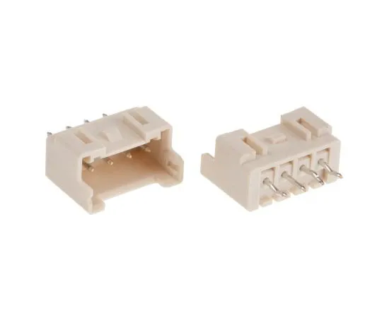 63-7629-65　JST XA,4路，1列，直线板报头　B04B-XASK-1 (LF)(SN)