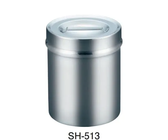 67-2405-43　18-8 Canister (with Lid) 1 L　SH-513