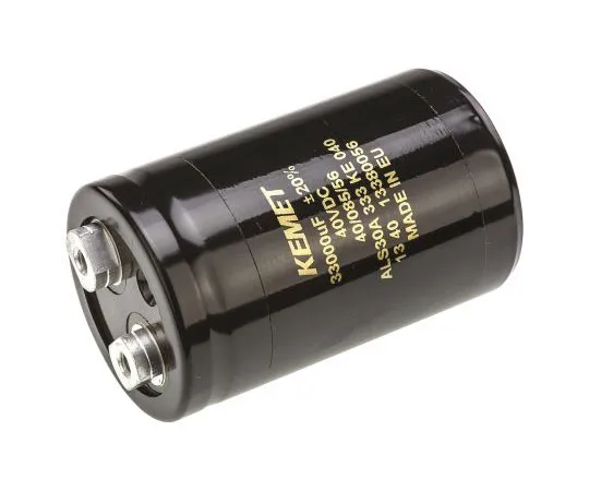 63-7516-57　凯美特33000μF40V直流电解铝电容器，底盘安装51 x 82mm+85°C 51mm 82mm　ALS30A333KE040