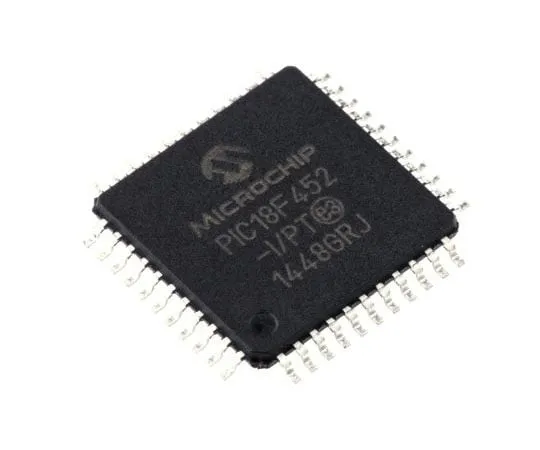 63-7563-73　单片机PIC18F452-I/PT,8位PIC单片机，40MHz, 32 kB闪存，44-PinTQFP　PIC18F452-I/PT