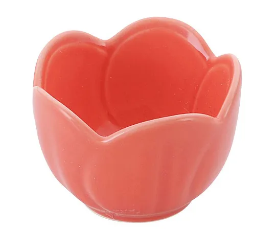63-7196-31　Japanese tableware collection red plum type small bowl　8181190