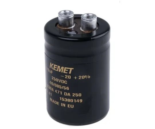 63-7516-71　凯美特470μF250V直流铝电解电容器，底盘安装36 x 52mm+85°C 36mm 52mm　ALS30A471DA250