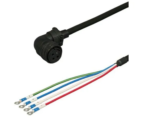 69-5258-36　Mitsubishi Electric Power Cable 20 m Fixed Angle Plug DSVPWS5L-20M-020　DSVPWS5L-20M-020