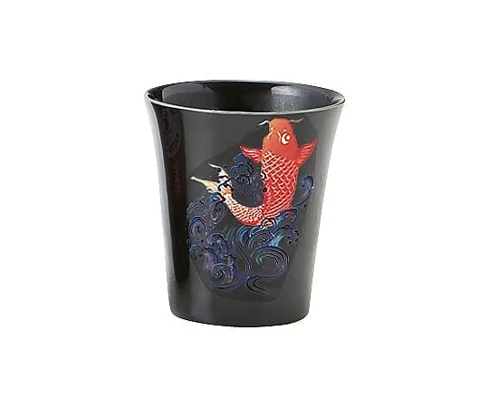 69-5205-30　Warm Black Cup Tensho Carp Small B52-23　1132620
