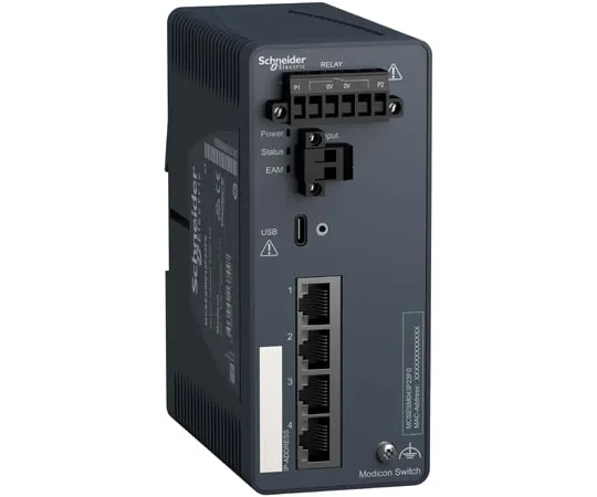 69-5531-74　Industrial Ethernet SwitchesModicon Standard Managed Switches　MCSESM043F23F0