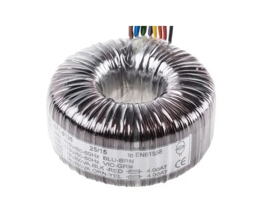 63-7671-13　2输出环形变压器，120VA,2×15V交流变压器　173-0134