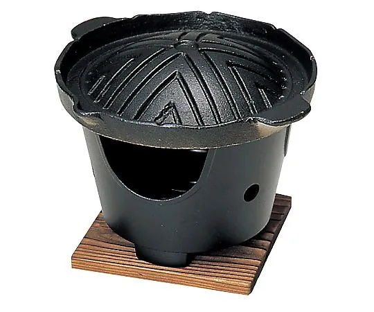 69-5209-59　Aluminum Jingisukan Hot Pot Set　3292510